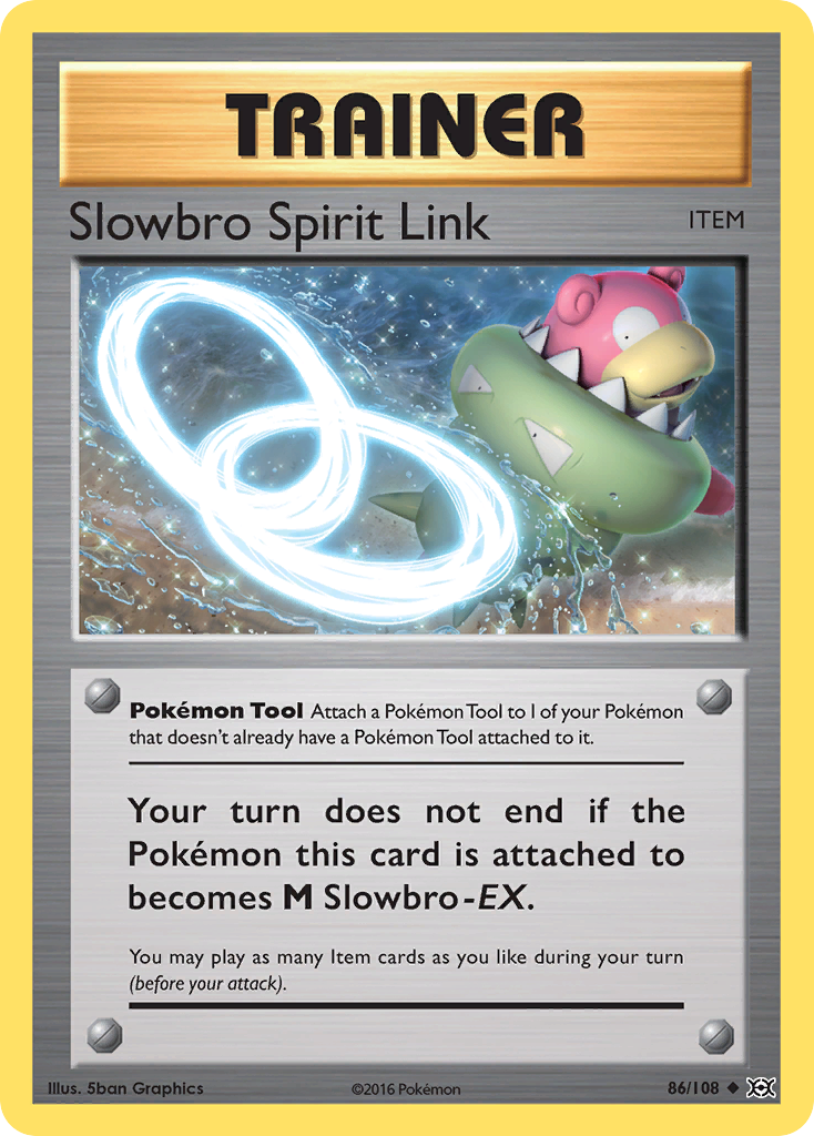 Slowbro Spirit Link (86) [XY - Evolutions] - Poke-Collect