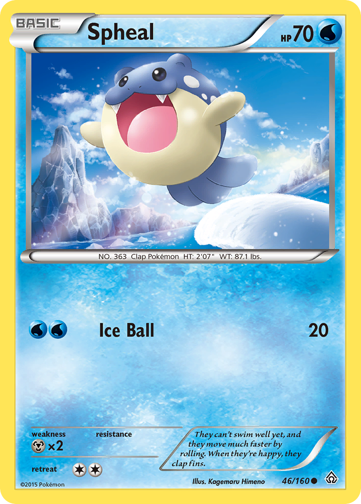 Spheal (46) (46) [XY - Primal Clash] - Poke-Collect