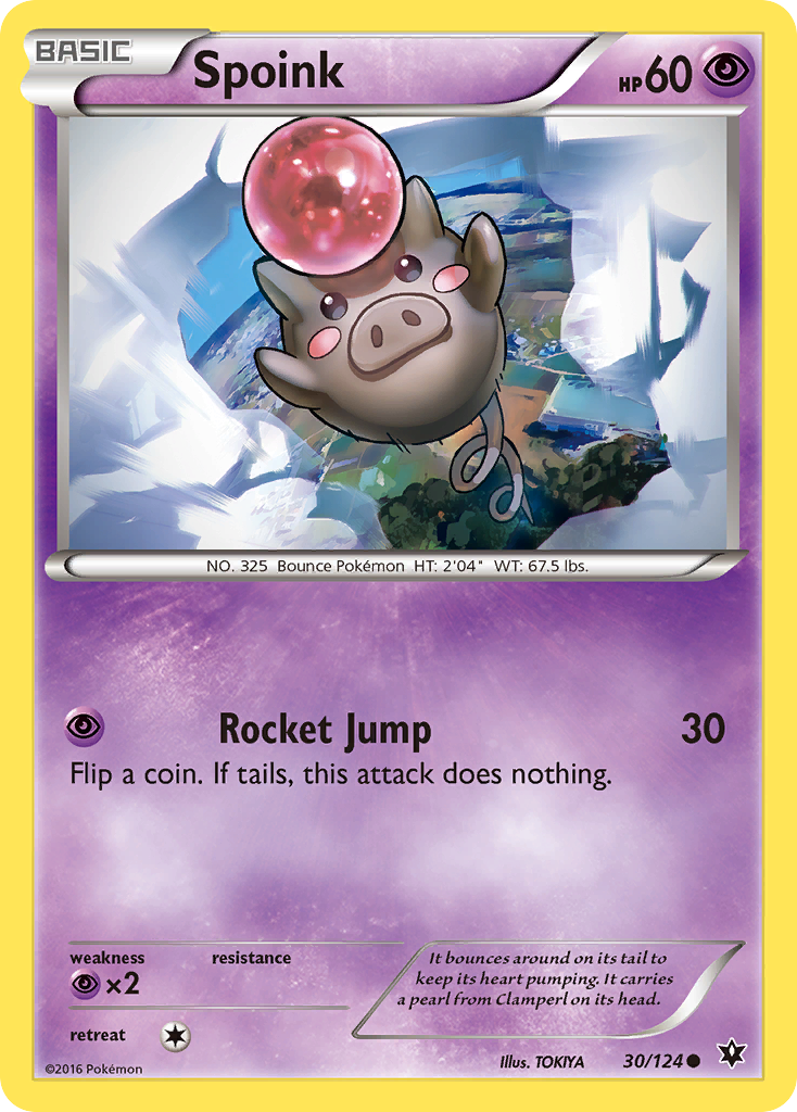 Spoink (30) [XY - Fates Collide] - Poke-Collect