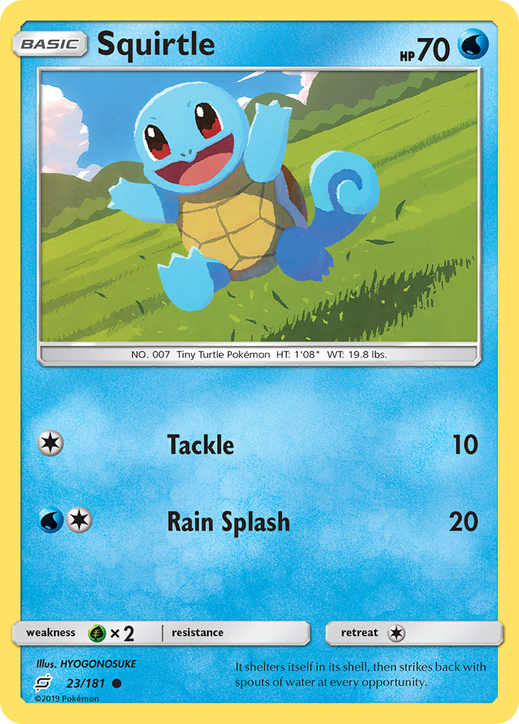 Squirtle (23/181) [Sun & Moon: Team Up] - Poke-Collect
