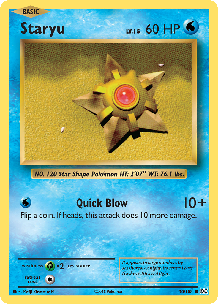 Staryu (30) [XY - Evolutions] - Poke-Collect