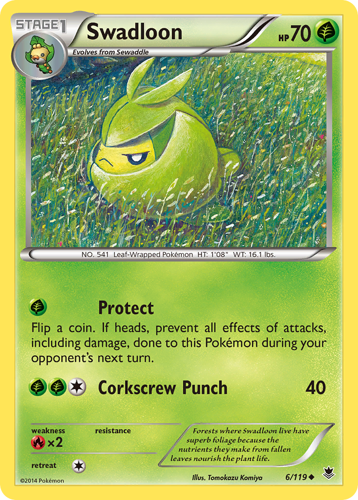 Swadloon (6) [XY - Phantom Forces] - Poke-Collect
