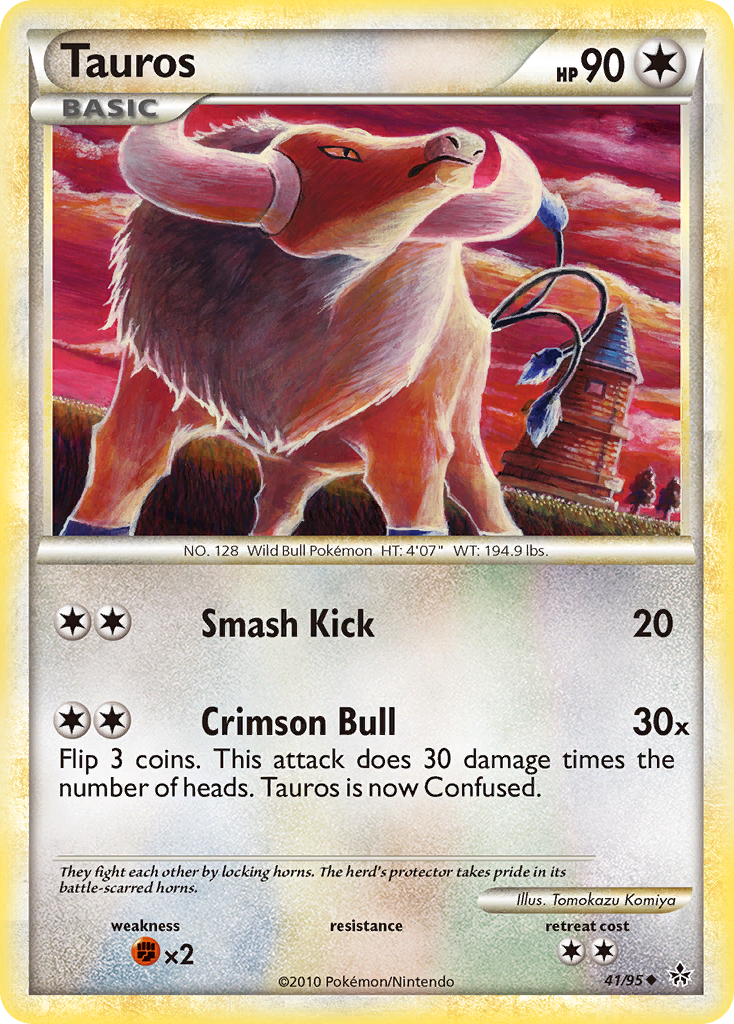 Tauros (41) [Unleashed] - Poke-Collect