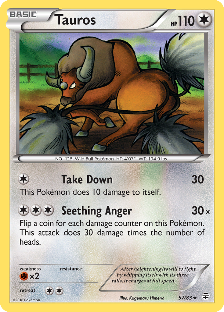 Tauros (57) [Generations] - Poke-Collect