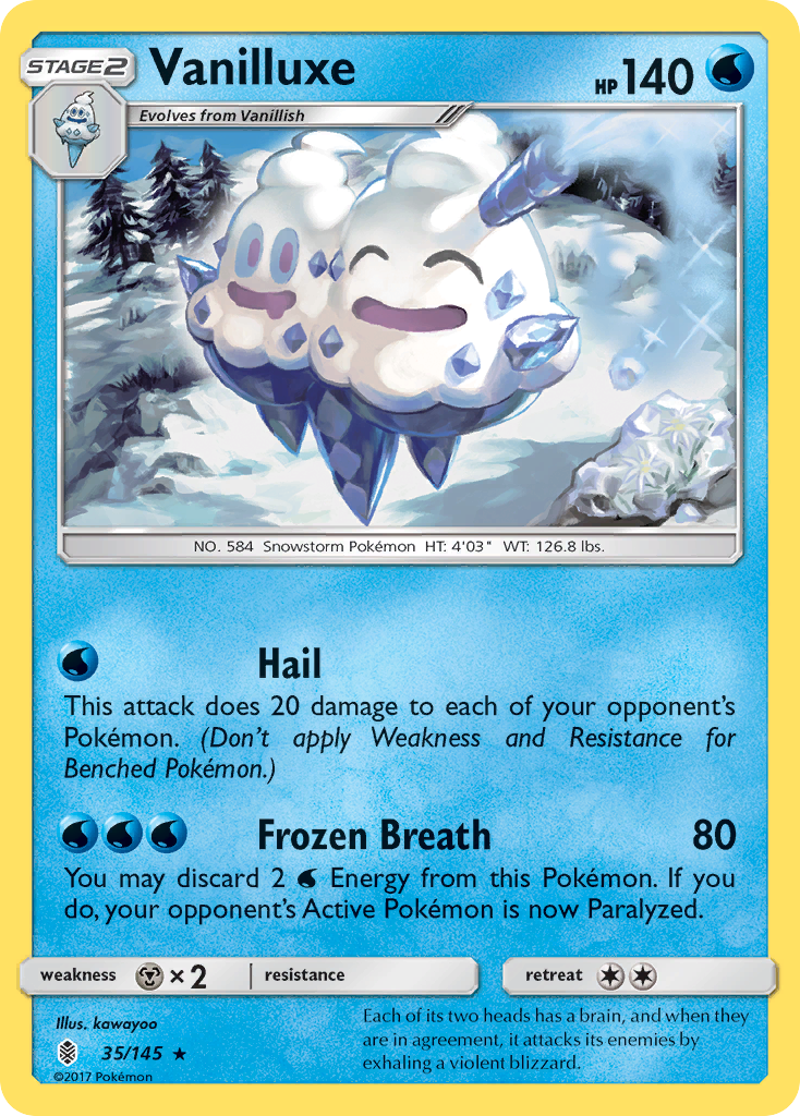 Vanilluxe (35) [SM - Guardians Rising] - Poke-Collect