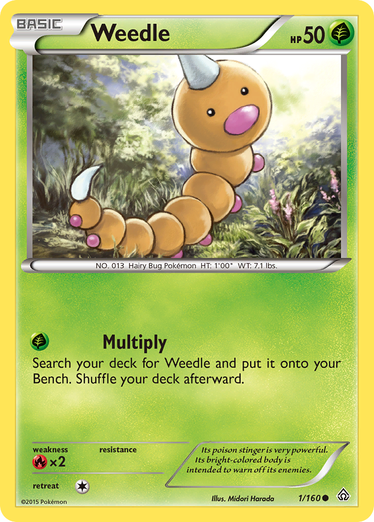 Weedle (1) [XY - Primal Clash] - Poke-Collect