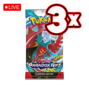 Paradox Rift 3x Booster Pack Bundle - LIVE BREAK