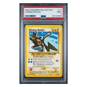 Shining Raichu Neo Destiny #111 PSA 9