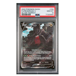 Regidrago V Alternate Art Silver Tempest #184 PSA 10
