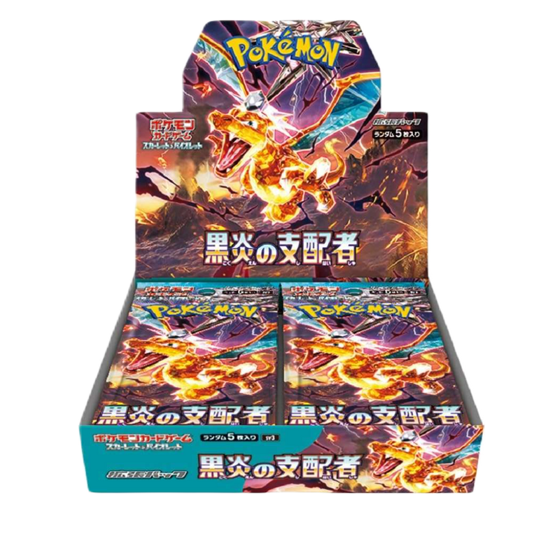 Japanese Ruler of the Black Flame Booster Box SV3 - Poke-Collect