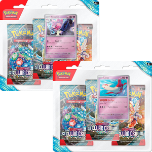 Scarlet & Violet: Stellar Crown 3-Pack Blister Bundle