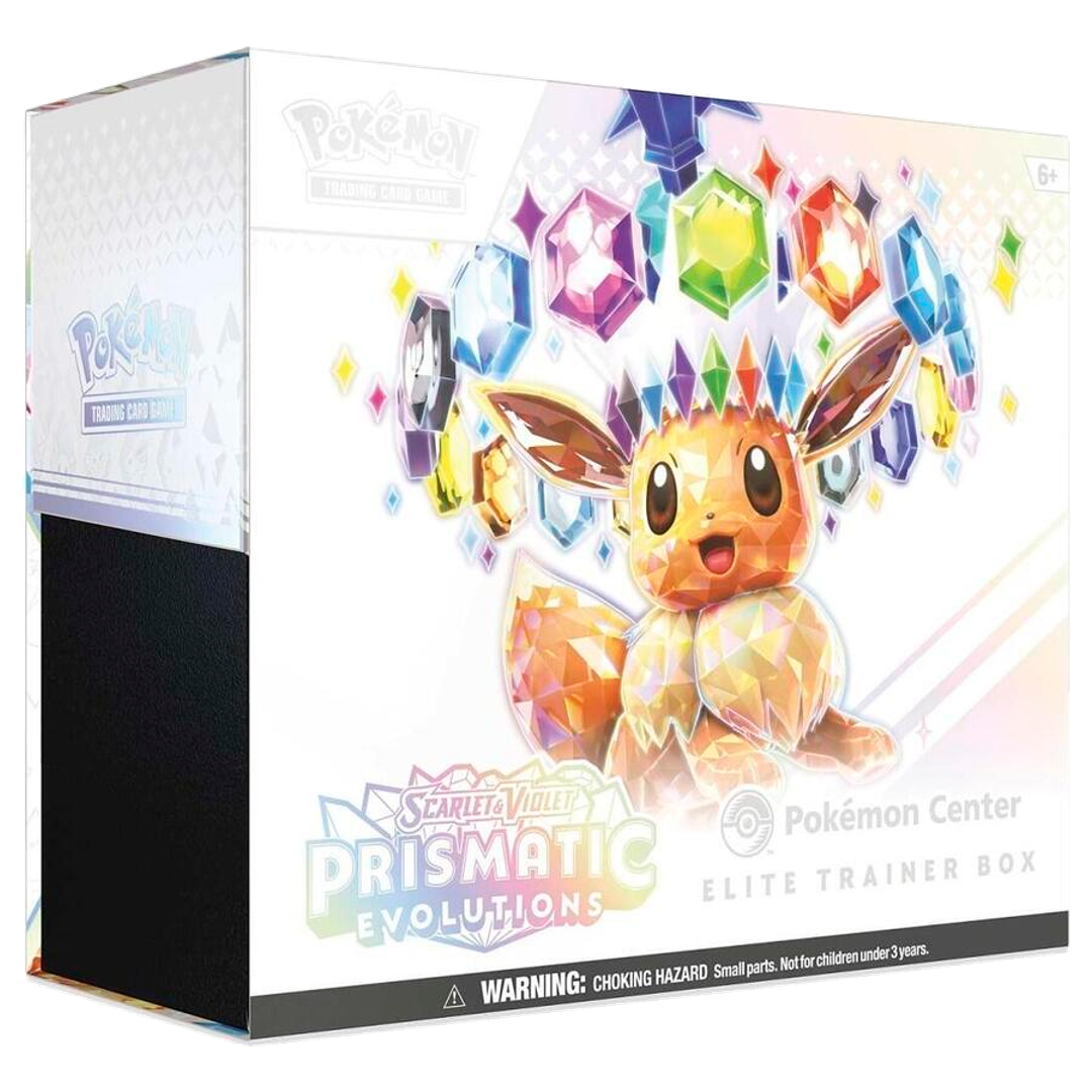 Scarlet & Violet: Prismatic Evolutions Pokemon Center Elite Trainer Box (Exclusive)
