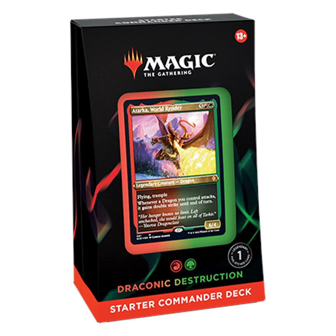 Magic the Gathering: Starter Commander Deck - Draconic Destruction - Poke-Collect