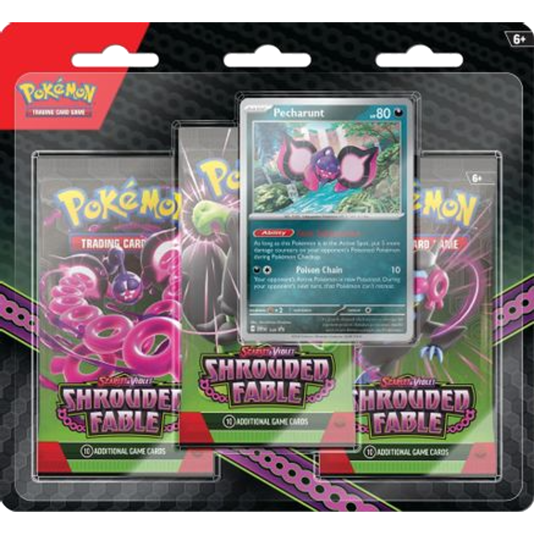 Shrouded Fable - 3-Pack Blister (Pecharunt)