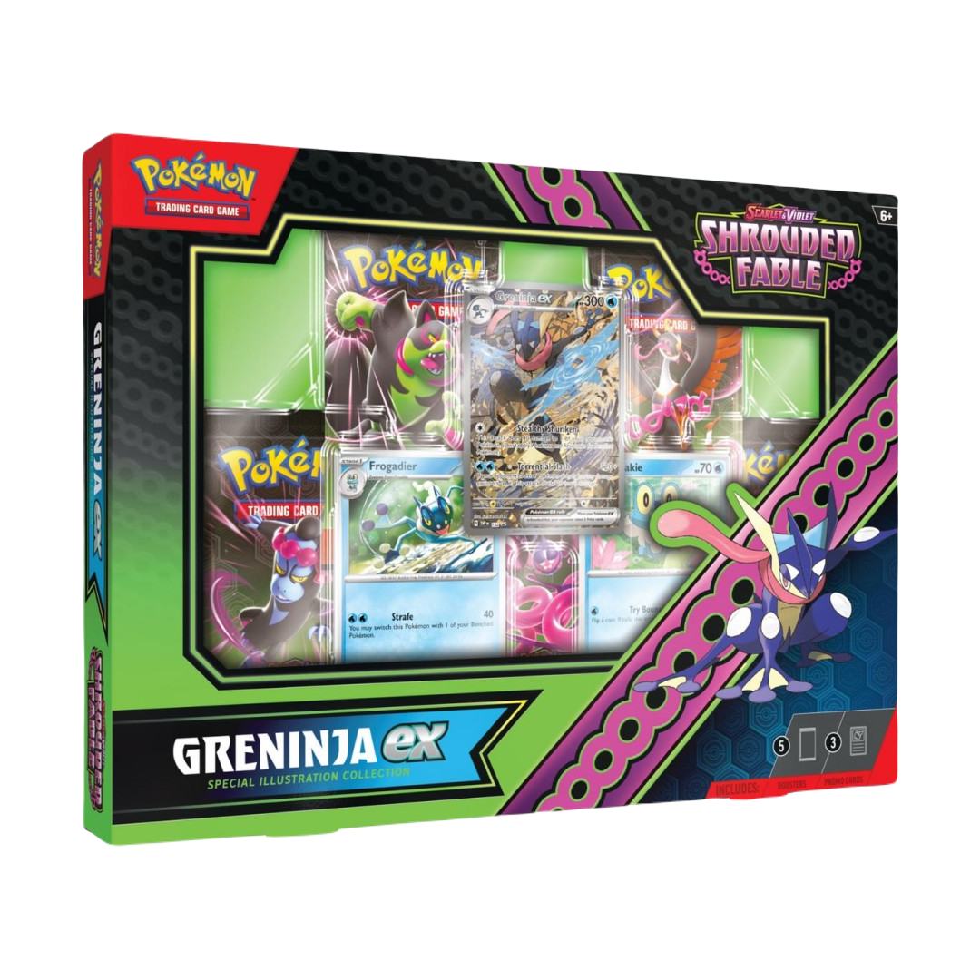 Scarlet & Violet: Shrouded Fable Greninja ex Special Illustration Collection