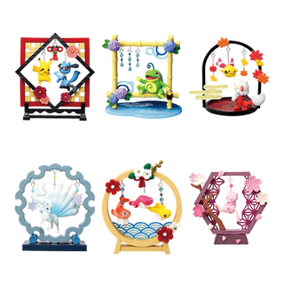 Pokemon Soft and Swaying Decoration Blind Box - all 6 figures in the set