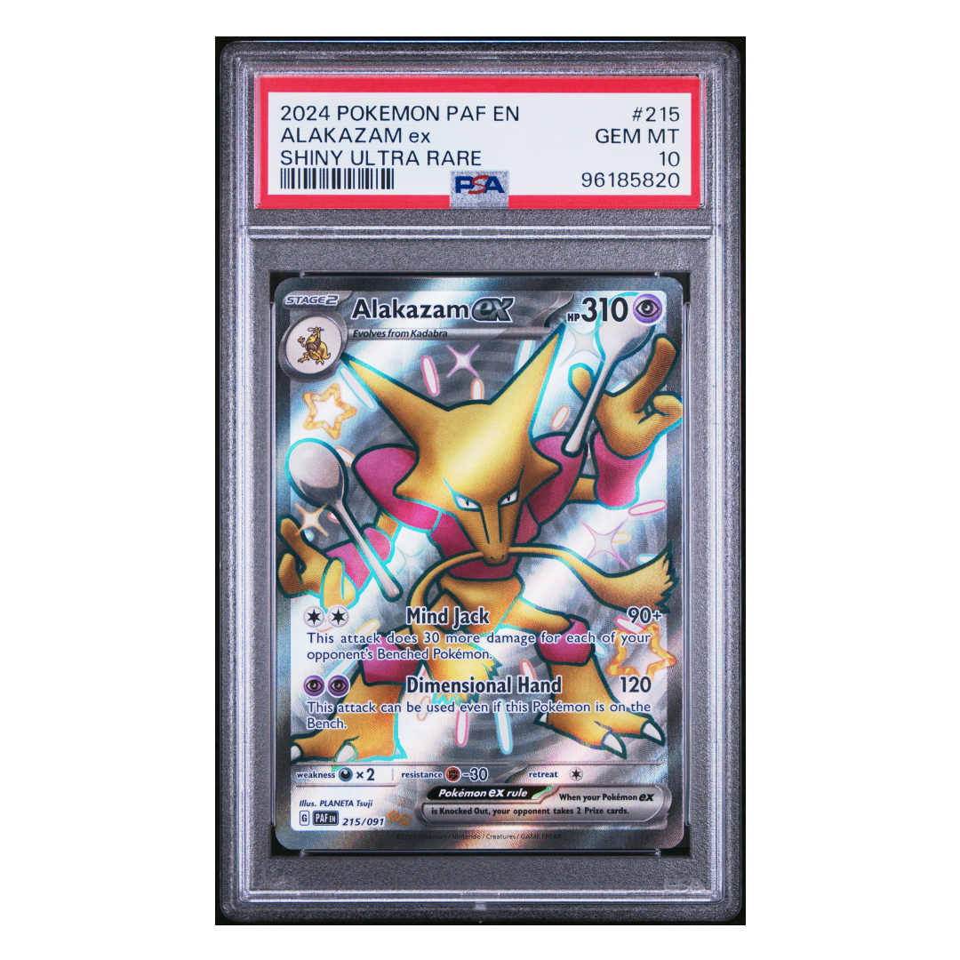 Alakazam ex Shiny Paldean Fates #215 PSA 10