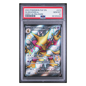 Alakazam ex Shiny Paldean Fates #215 PSA 10