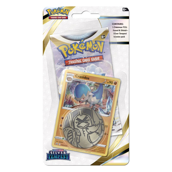 Sword & Shield: Silver Tempest Checklane Blister Pack (Cranidos) - Poke-Collect