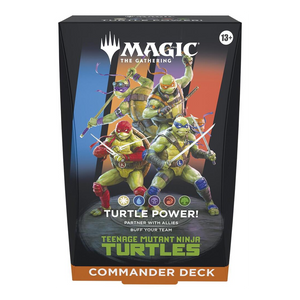 Magic the Gathering: Teenage Mutant Ninja Turtles Commander Deck - Turtle Power!
