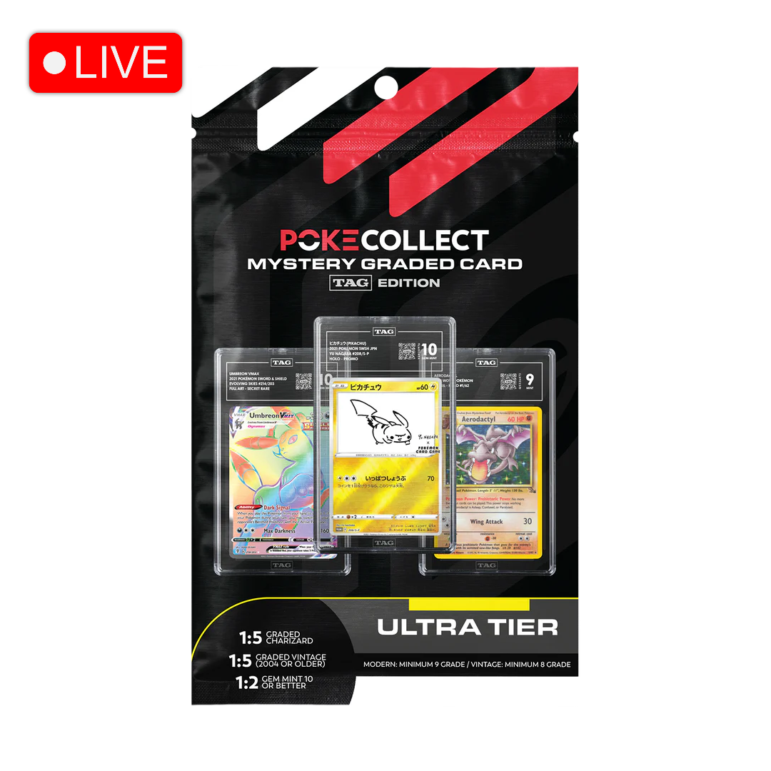 Mystery Graded Card Tag Edition (Ultra Tier) - LIVE BREAK