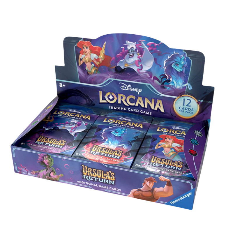 Disney Lorcana: Ursula's Return Booster Box (EARLY BIRD SPECIAL) - Poke-Collect