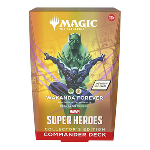 Magic the Gathering: Universes Beyond Marvel Super Heroes Commander Collector Deck - Wakanda Forever