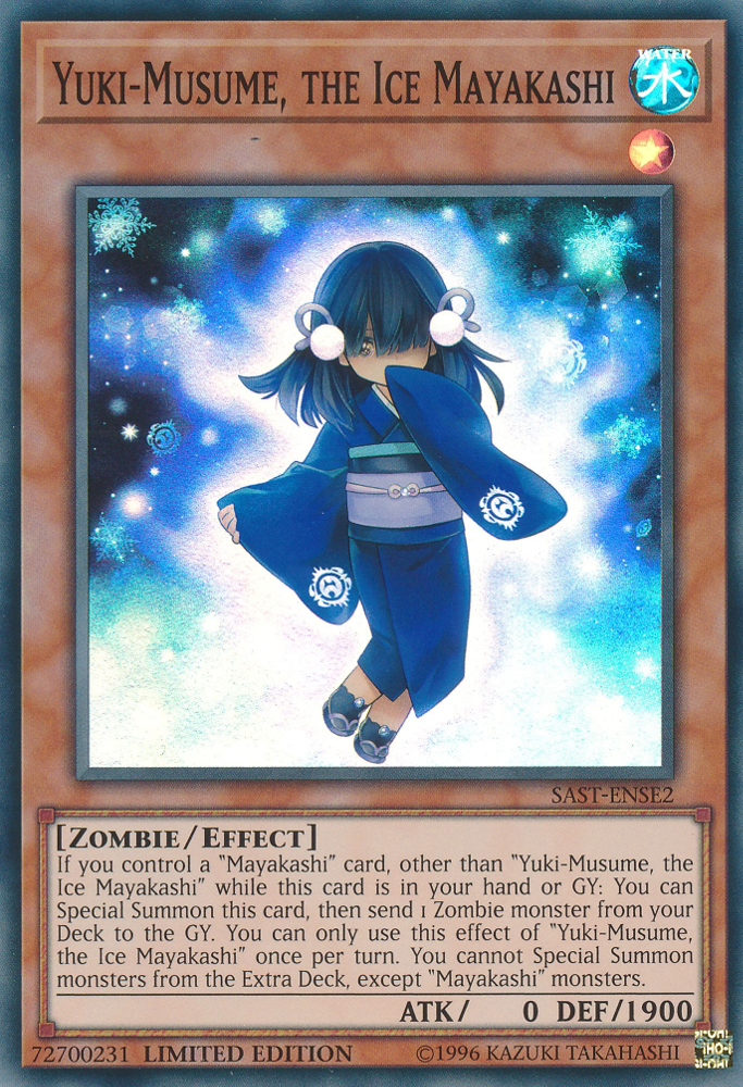 Yuki-Musume, the Ice Mayakashi [SAST-ENSE2] Super Rare - Poke-Collect