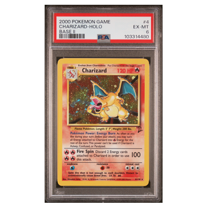 Charizard Holo Base 2 #4 PSA 6