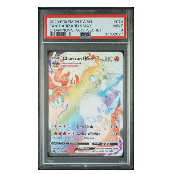 Charzard VMAX Champions Path #074 PSA 9 - Poke-Collect