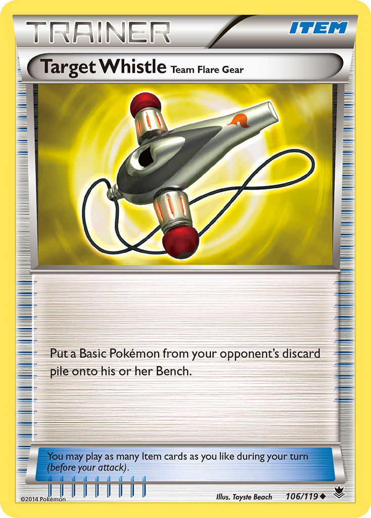 Target Whistle (106) [XY - Phantom Forces] - Poke-Collect