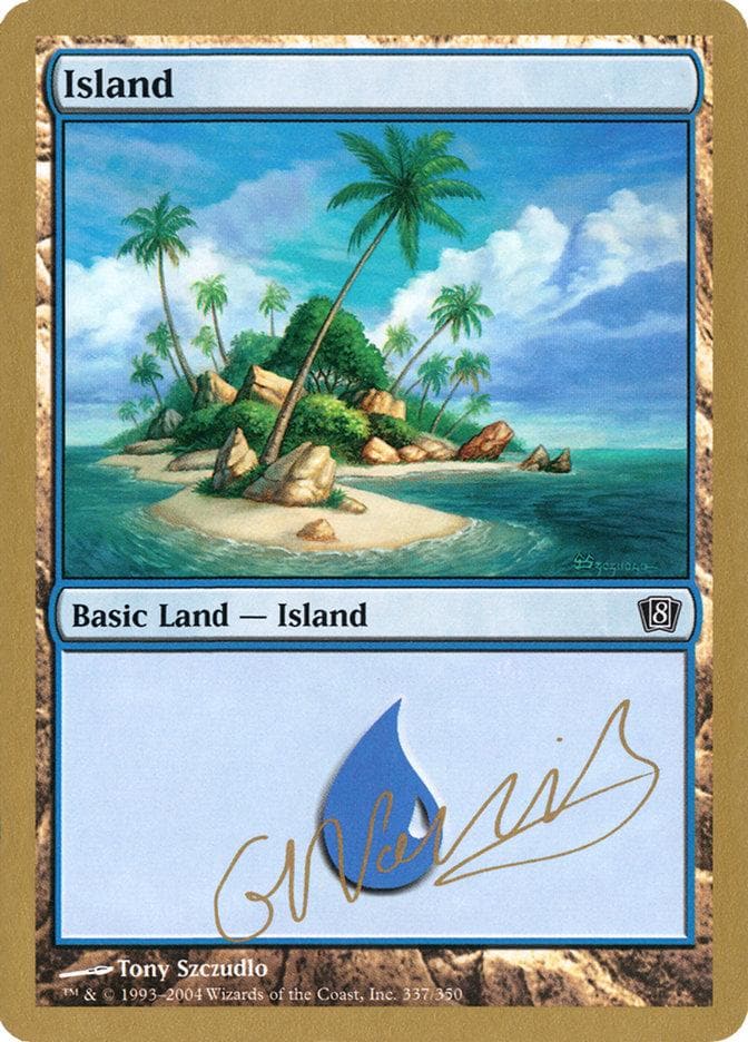 Island (gn337) (Gabriel Nassif) [World Championship Decks 2004] - Poke-Collect
