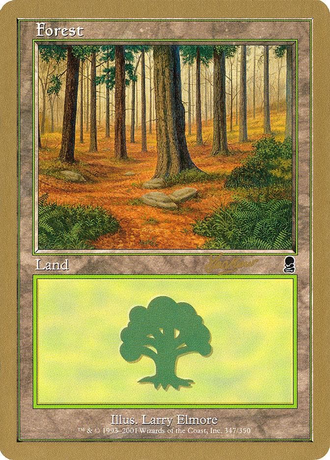 Forest (shh347) (Sim Han How) [World Championship Decks 2002] - Poke-Collect