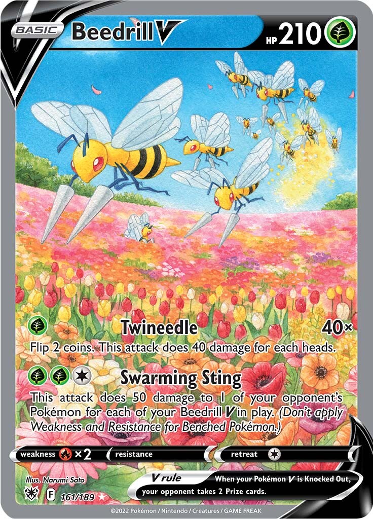 Beedrill V (161/189) [Sword & Shield: Astral Radiance] - Poke-Collect