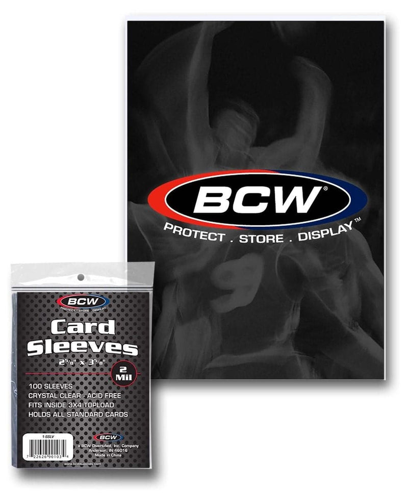 100 BCW Standard Card Sleeves - Poke-Collect