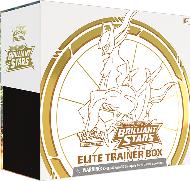 Sword & Shield: Brilliant Stars - Elite Trainer Box (PRE-ORDER Ships 2/25) - Poke-Collect