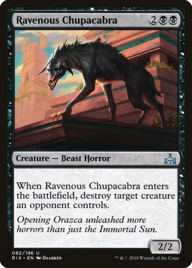 Ravenous Chupacabra [Rivals of Ixalan] - Poke-Collect