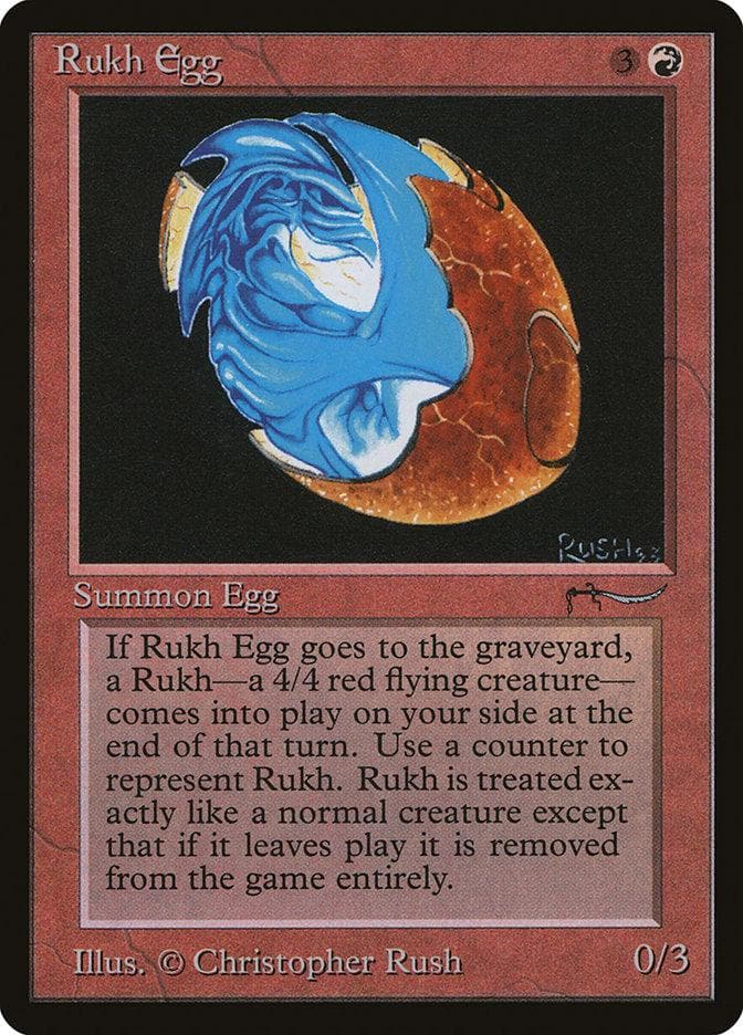 Rukh Egg (Dark Mana Cost) [Arabian Nights] - Poke-Collect