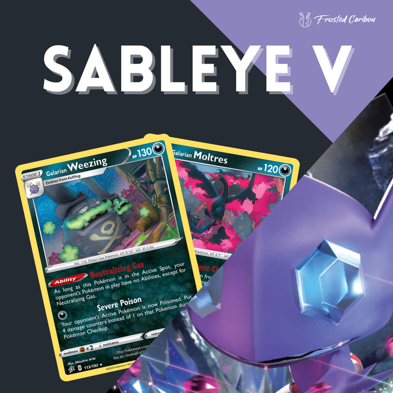 Frosted Caribou's Sableye V Tournament Ready Deck - Poke-Collect