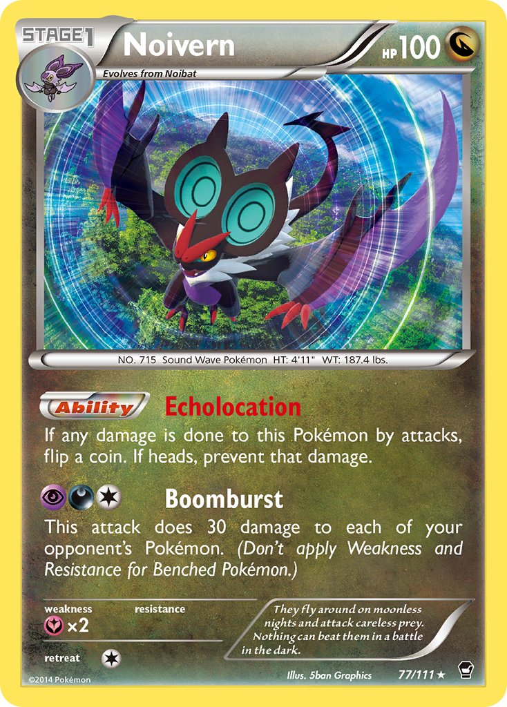 Noivern (77/111) (Cosmos Holo) (Blister Exclusive) [XY: Furious Fists] - Poke-Collect