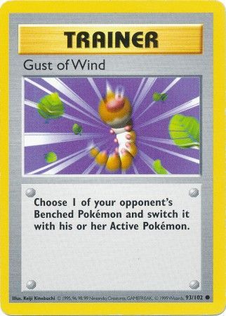 Gust of Wind (93/102) [Base Set (Shadowless)] - Poke-Collect