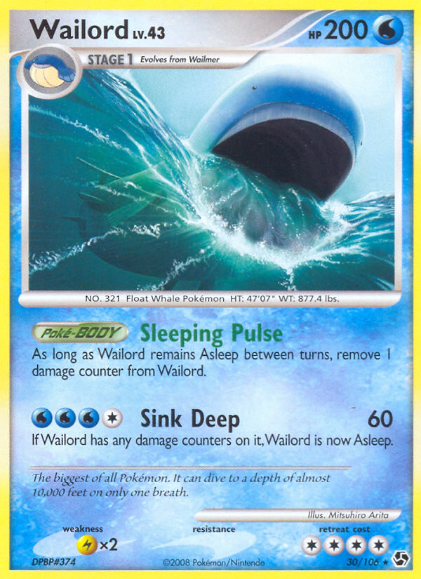 Wailord (30) [Great Encounters] - Poke-Collect