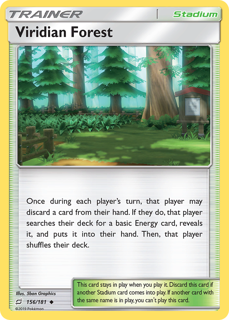 Viridian Forest (156/181) [Sun & Moon: Team Up] - Poke-Collect