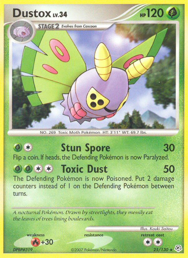 Dustox (25) [Diamond and Pearl] - Poke-Collect