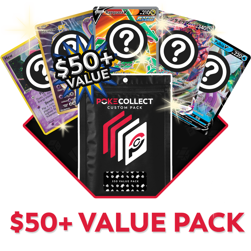 Pokemon $50+ Value Pack - Poke-Collect