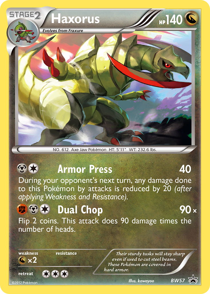 Haxorus (BW57) [Black and White Promos] - Poke-Collect