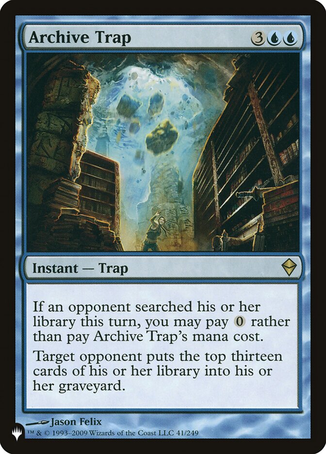 Archive Trap [The List] - Poke-Collect