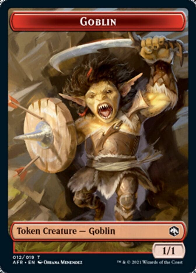 Dungeon of the Mad Mage // Goblin Double-sided Token [Dungeons & Dragons: Adventures in the Forgotten Realms Tokens] - Poke-Collect