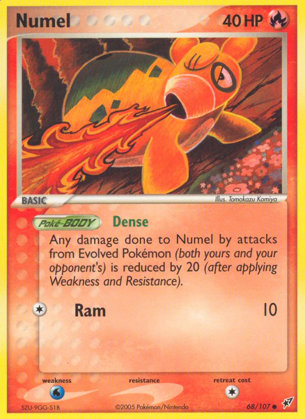 Numel (68) [Deoxys] - Poke-Collect