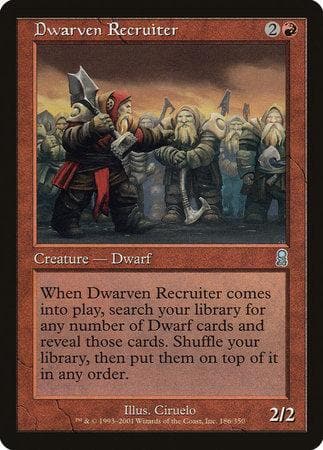 Dwarven Recruiter [Odyssey] - Poke-Collect